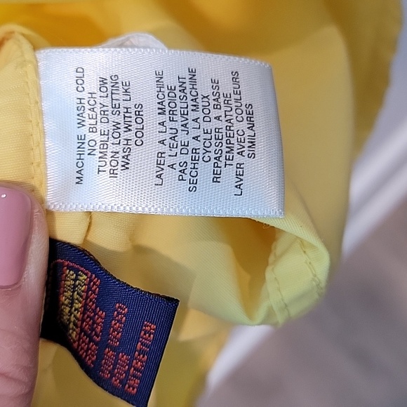 Exofficio Yellow Button Down‎ Shirt Men Size Large - Picture 9 of 12